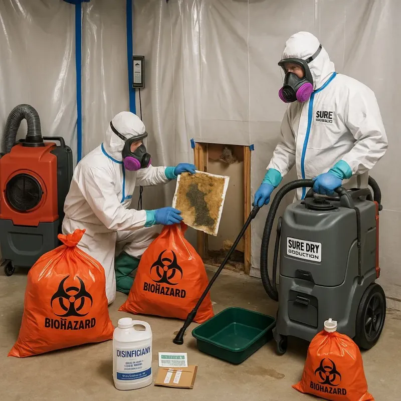 Contaminated Water Handling Protocols process in Palmer, MA