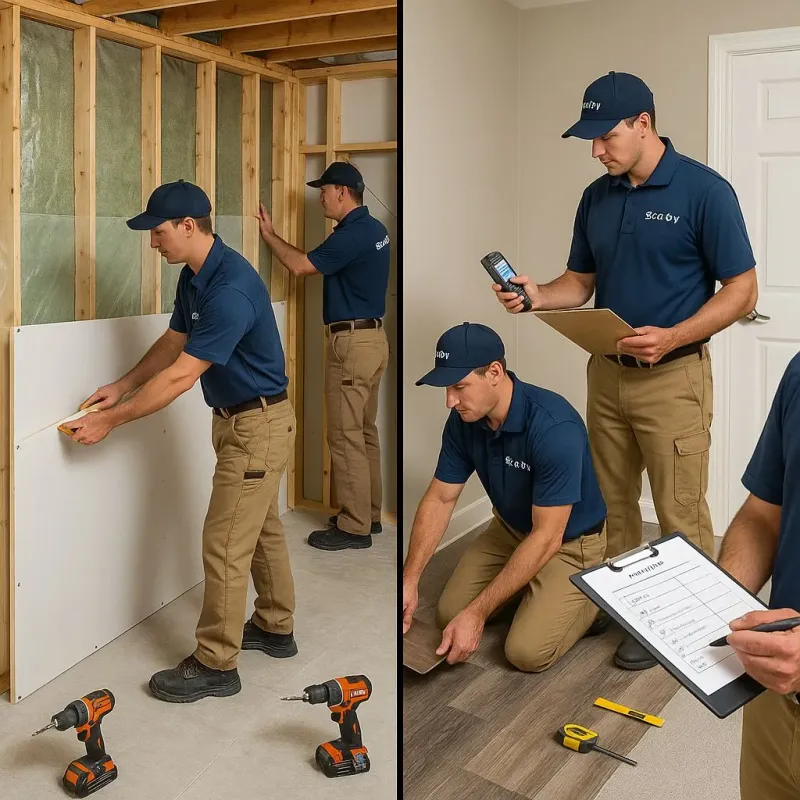 Repairs and Reconstruction process in Palmer, MA