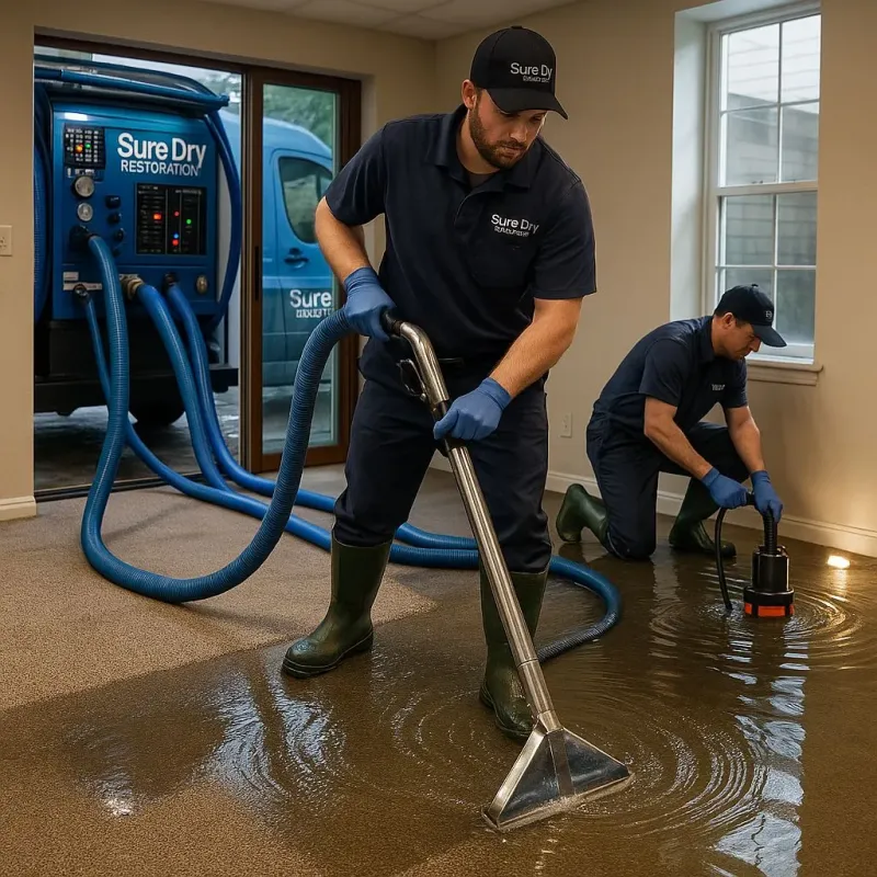 Water Extraction and Removal process in Palmer, MA